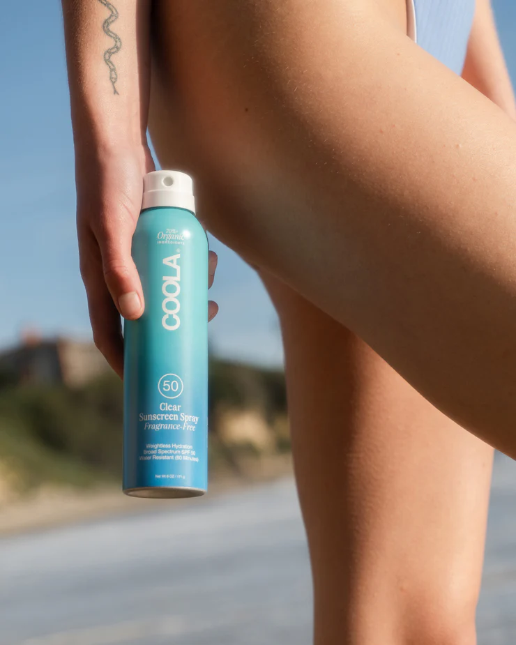 Coola Clear Sunscreen Spray SPF 50 - Fragrance Free