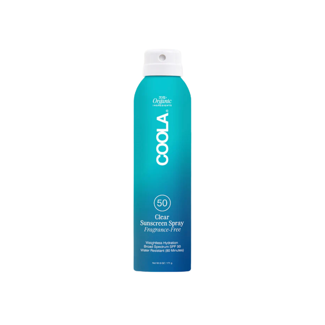 Coola Clear Sunscreen Spray SPF 50 - Fragrance Free