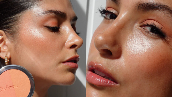 Peach sorbet - get the look