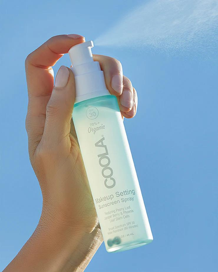 Coola Makeup Setting Spray Organic Sunscreen SPF 30