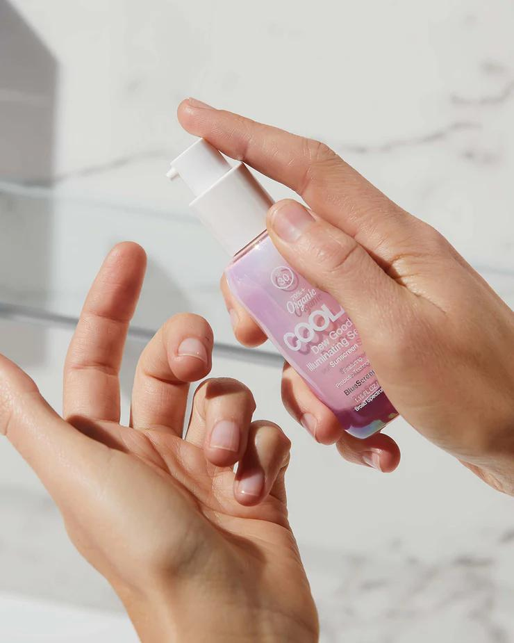 Coola Dew Good Illuminating Serum Sunscreen with Probiotic Technology SPF 30