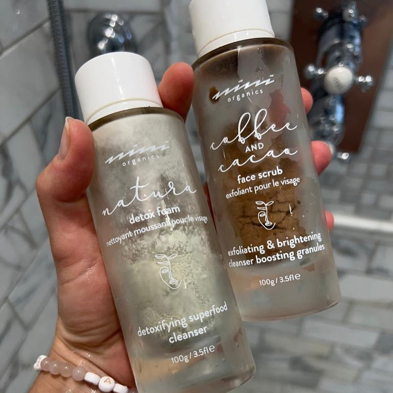 Nini Organics Coffee and Cacao Face Scrub BBE 01.24