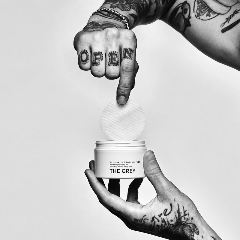 The Grey EXFOLIATING TONING PADS