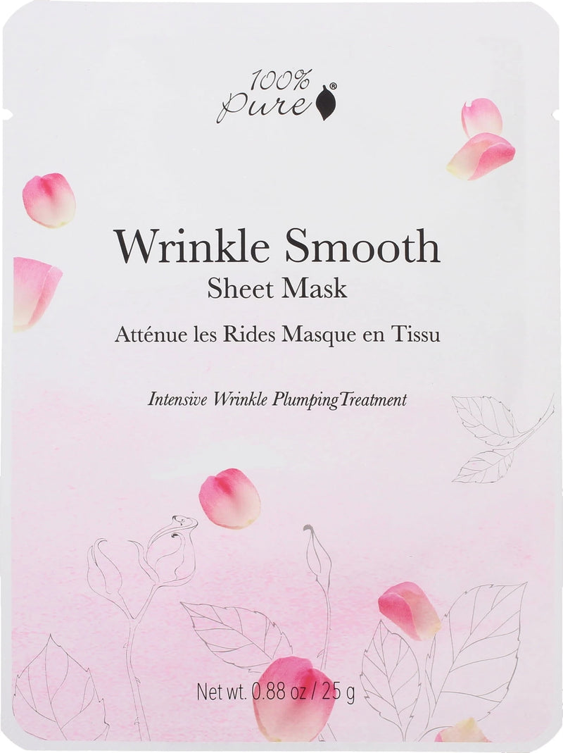 100% Pure Wrinkle Smooth Sheet Mask