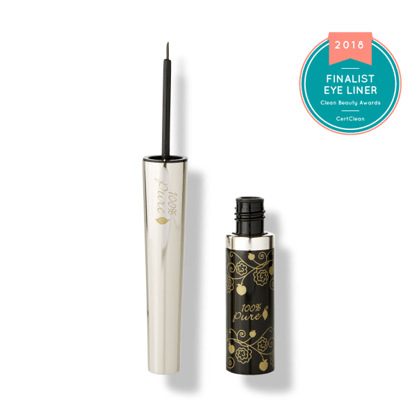100% Pure Long Last Liquid Eye Liner Black