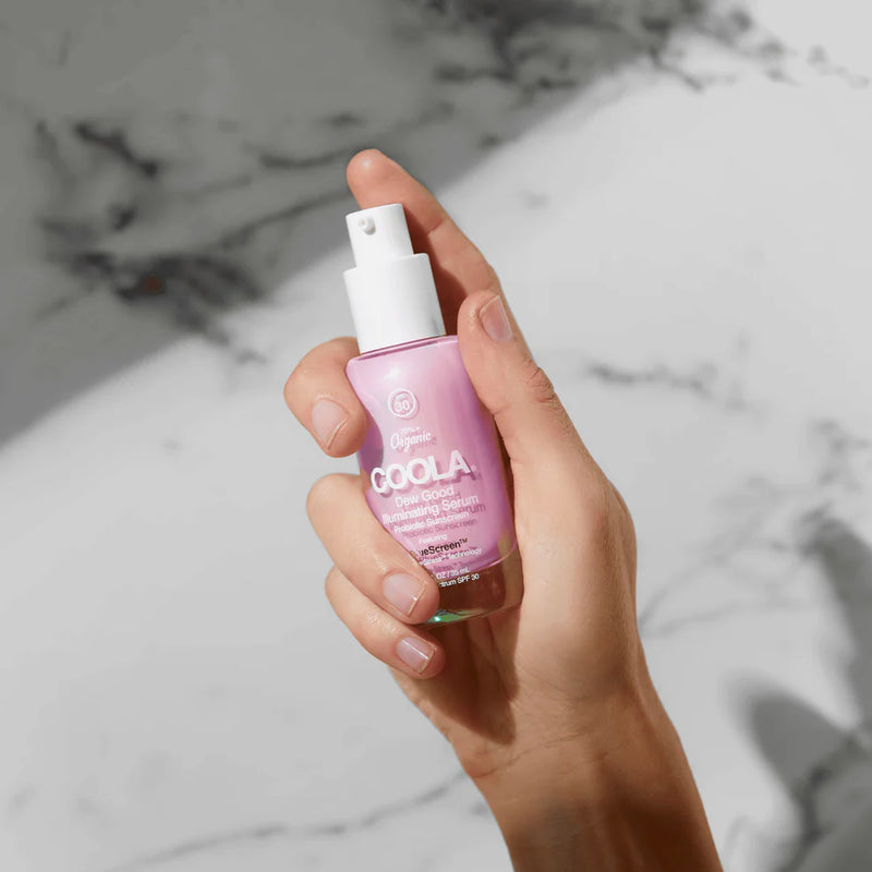 Coola Dew Good Illuminating Serum Sunscreen with Probiotic Technology SPF 30