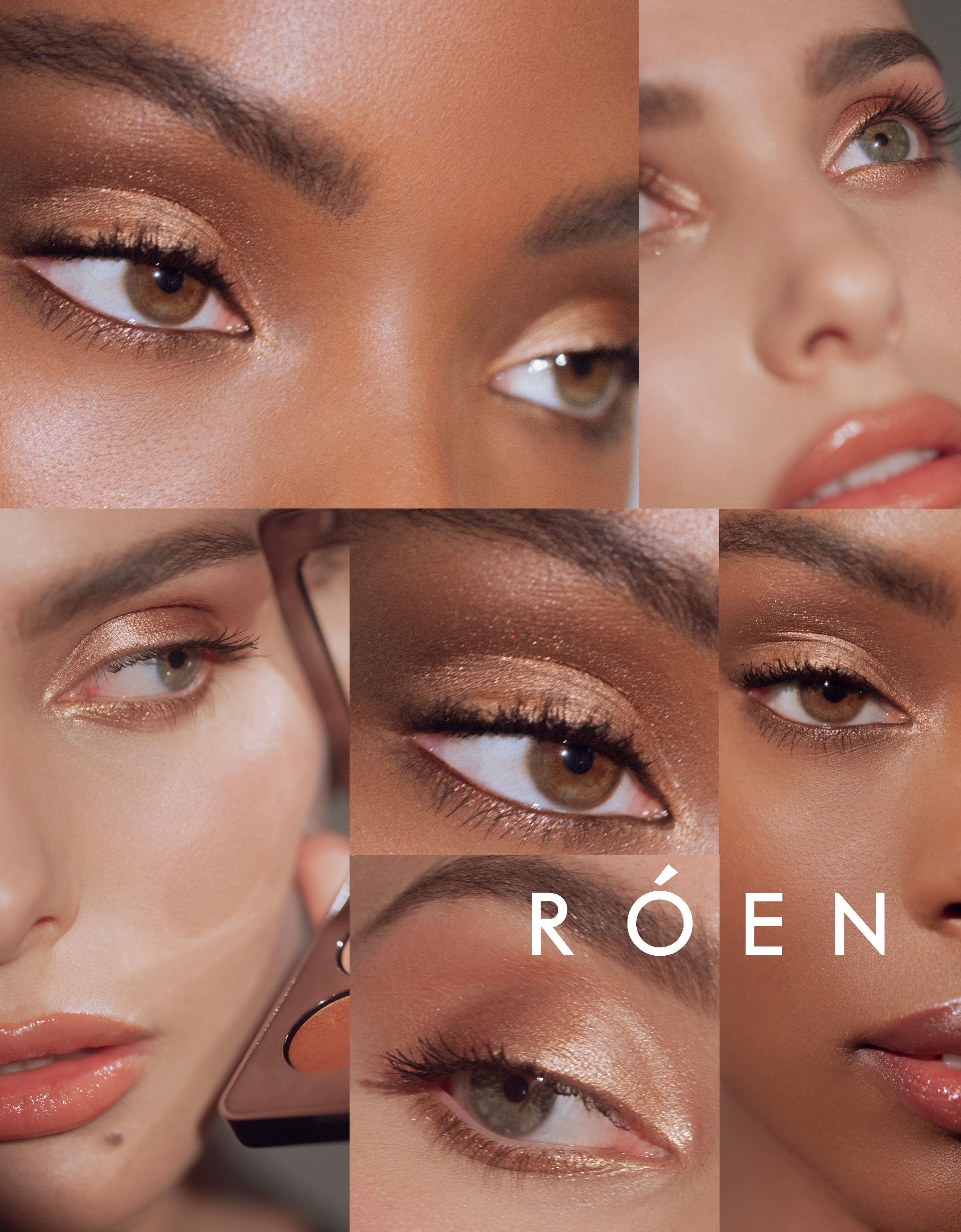 Róen Beauty Gold Lust Eye Shadow Palette