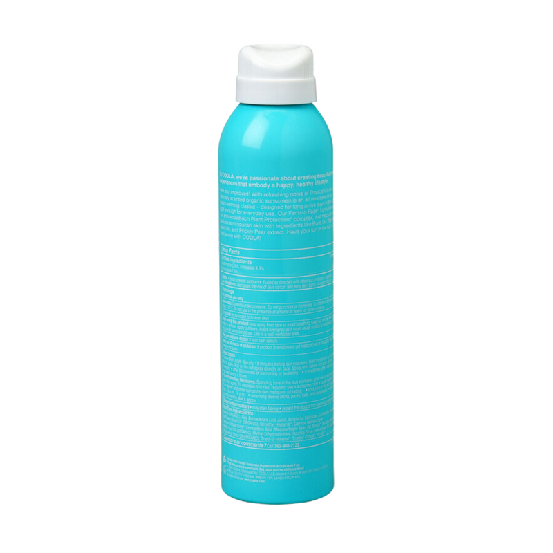 Coola Classic Body Organic Sunscreen Spray SPF 30 - Tropical Coconut